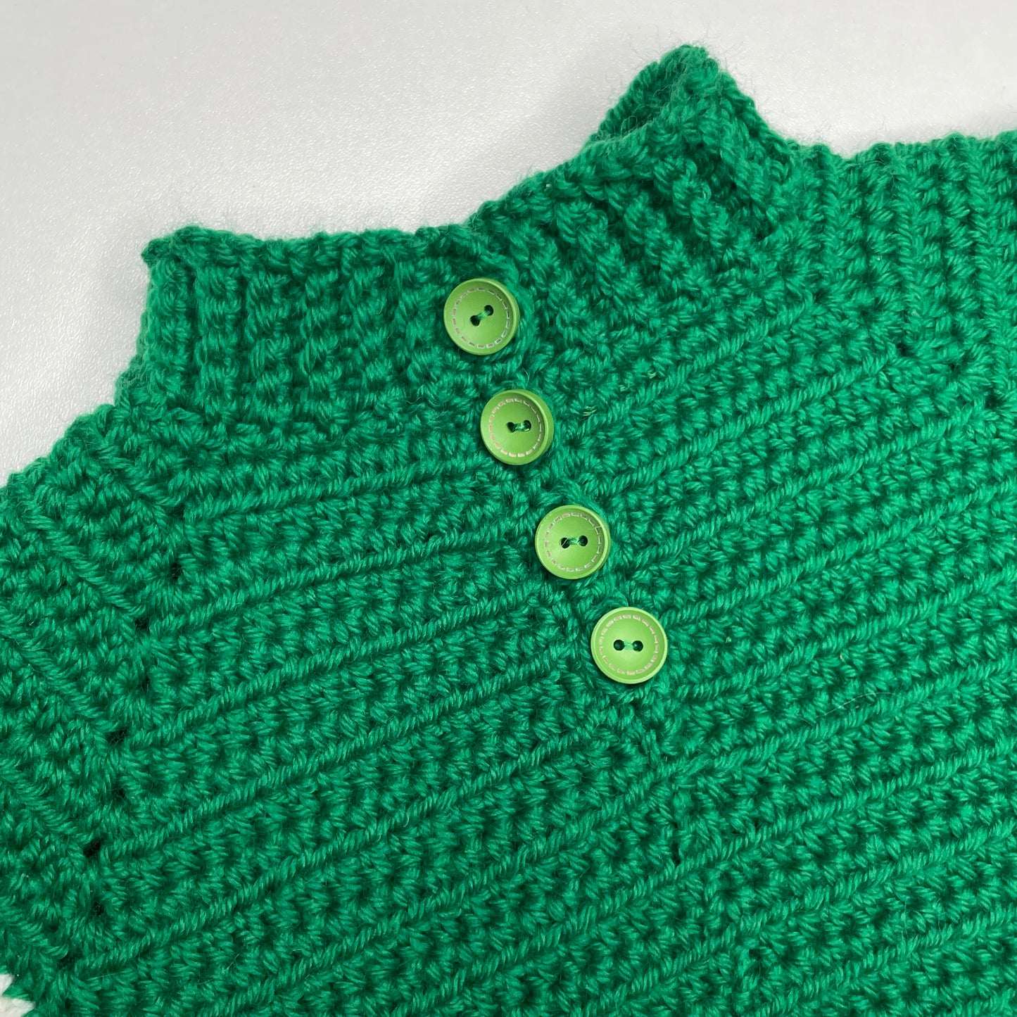 Pullover + Bonnet Set Babyelf, Größe 68 // gehäkelt