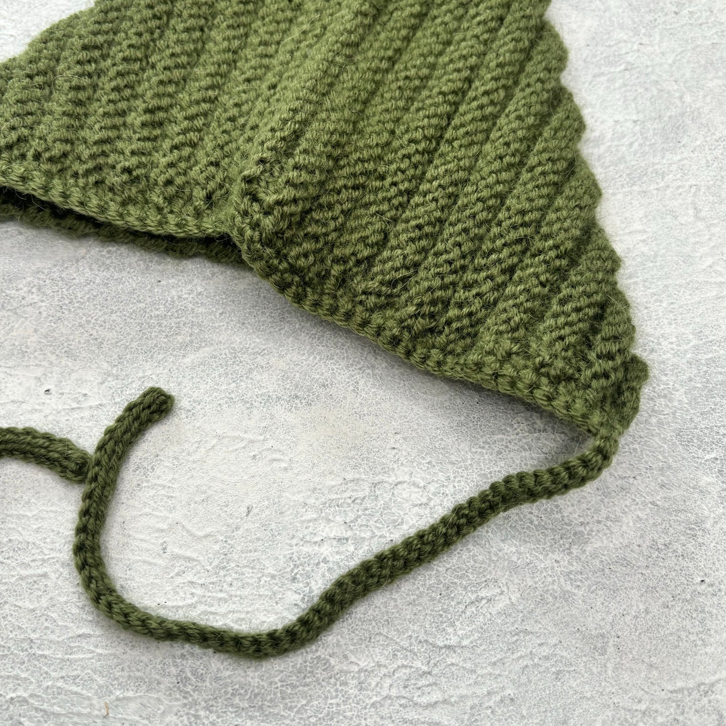 Bonnet Zipfelmütze, KU 40cm // gestrickt