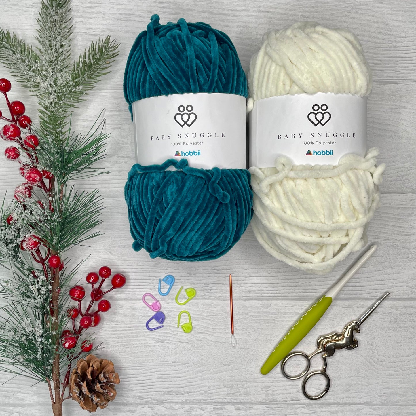 Crochet pattern Christmas Stocking // ENGLISH