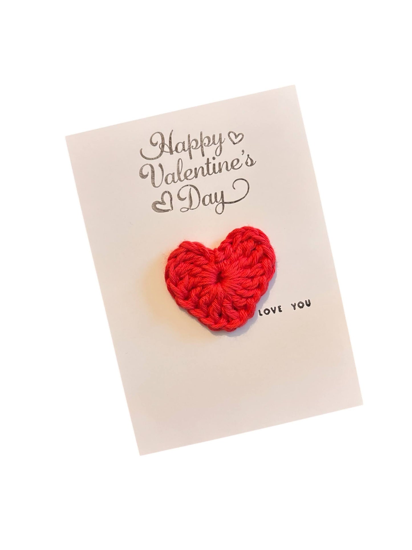 Postkarte „Happy Valentinesday“ zum Valentinstag