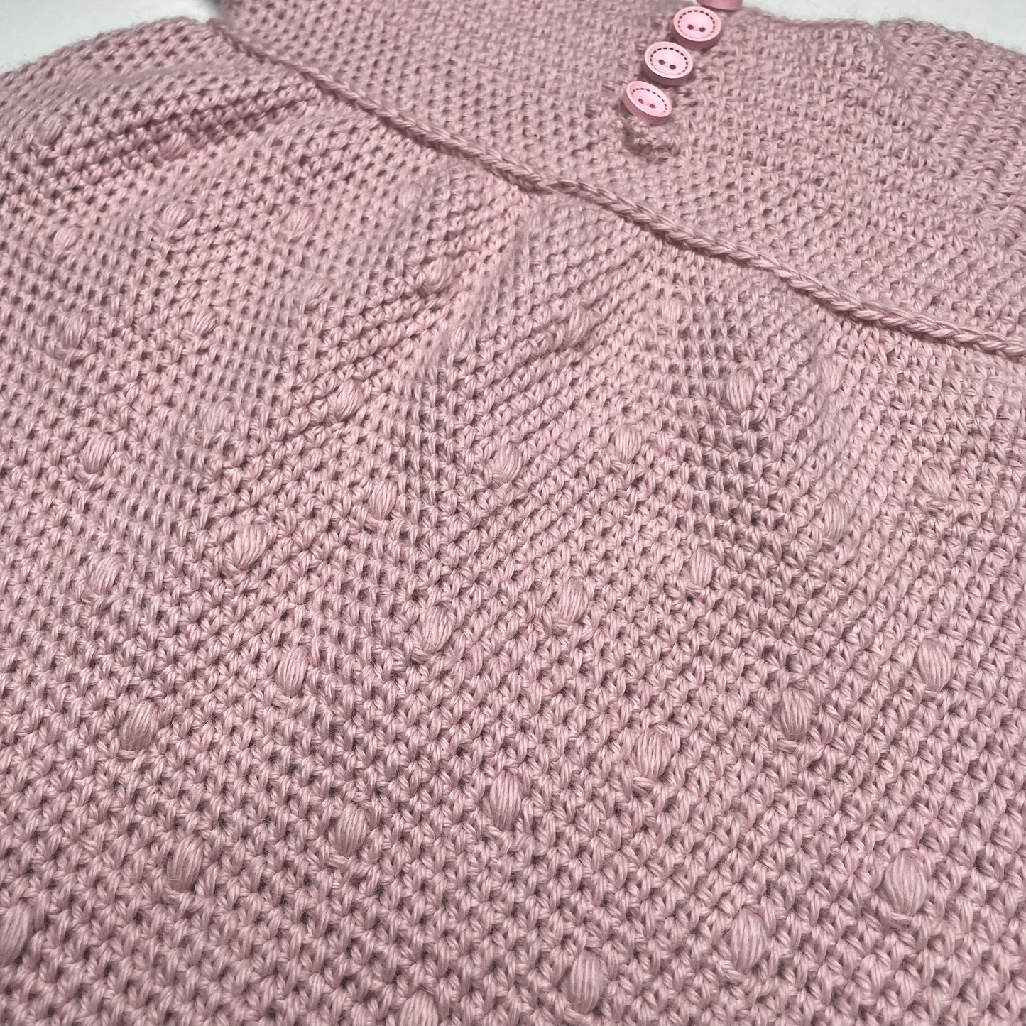 Kleid Dotty, Größe 80 // gehäkelt