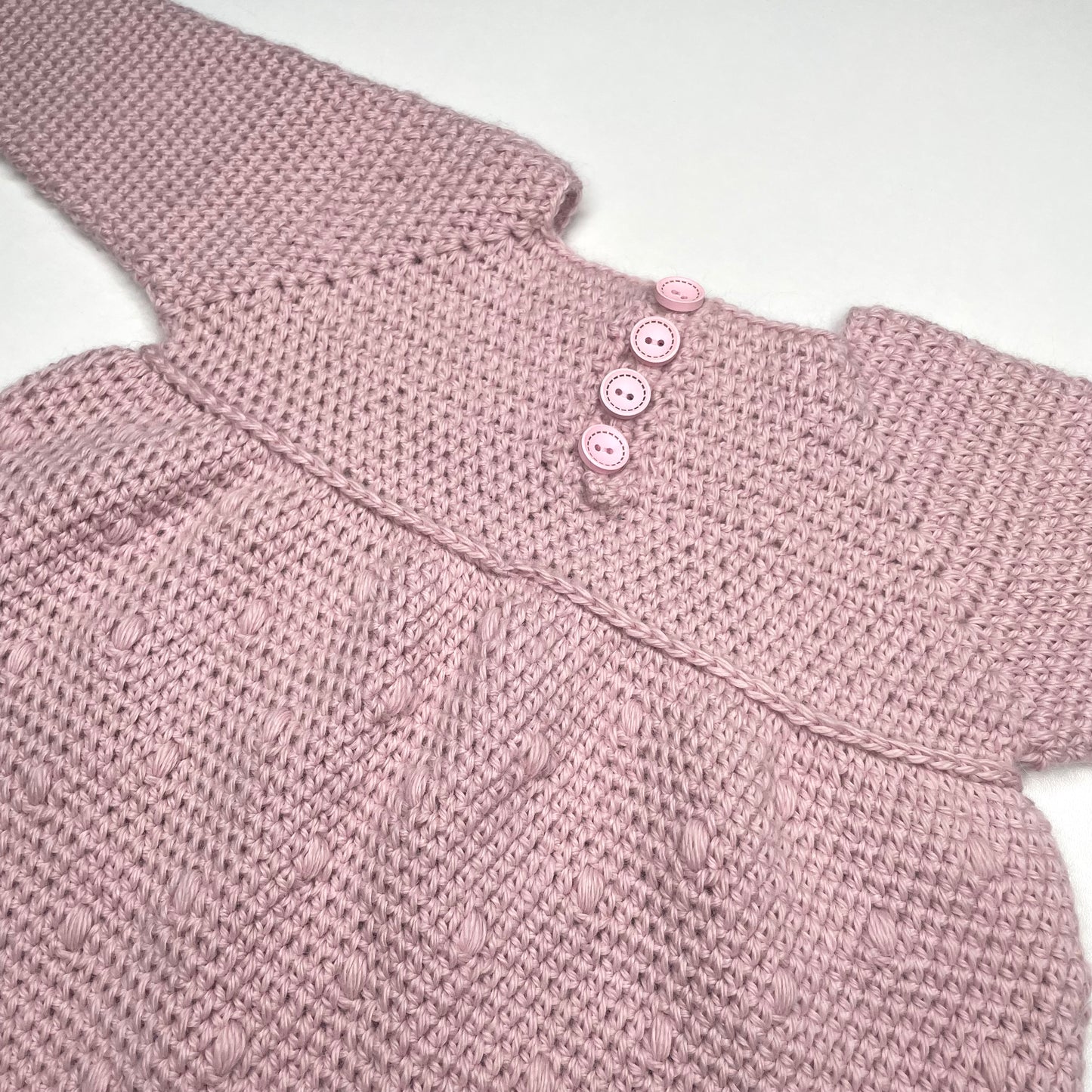 Kleid Dotty, Größe 80 // gehäkelt