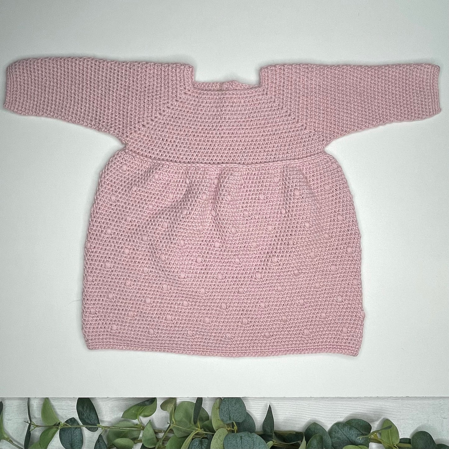Kleid Dotty, Größe 80 // gehäkelt
