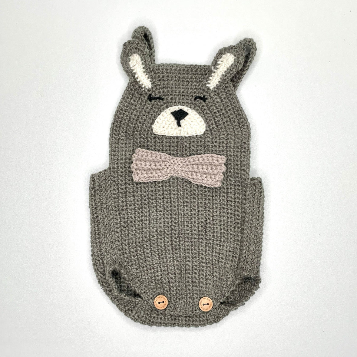 Romper Bunny, Größe 62 // gehäkelt