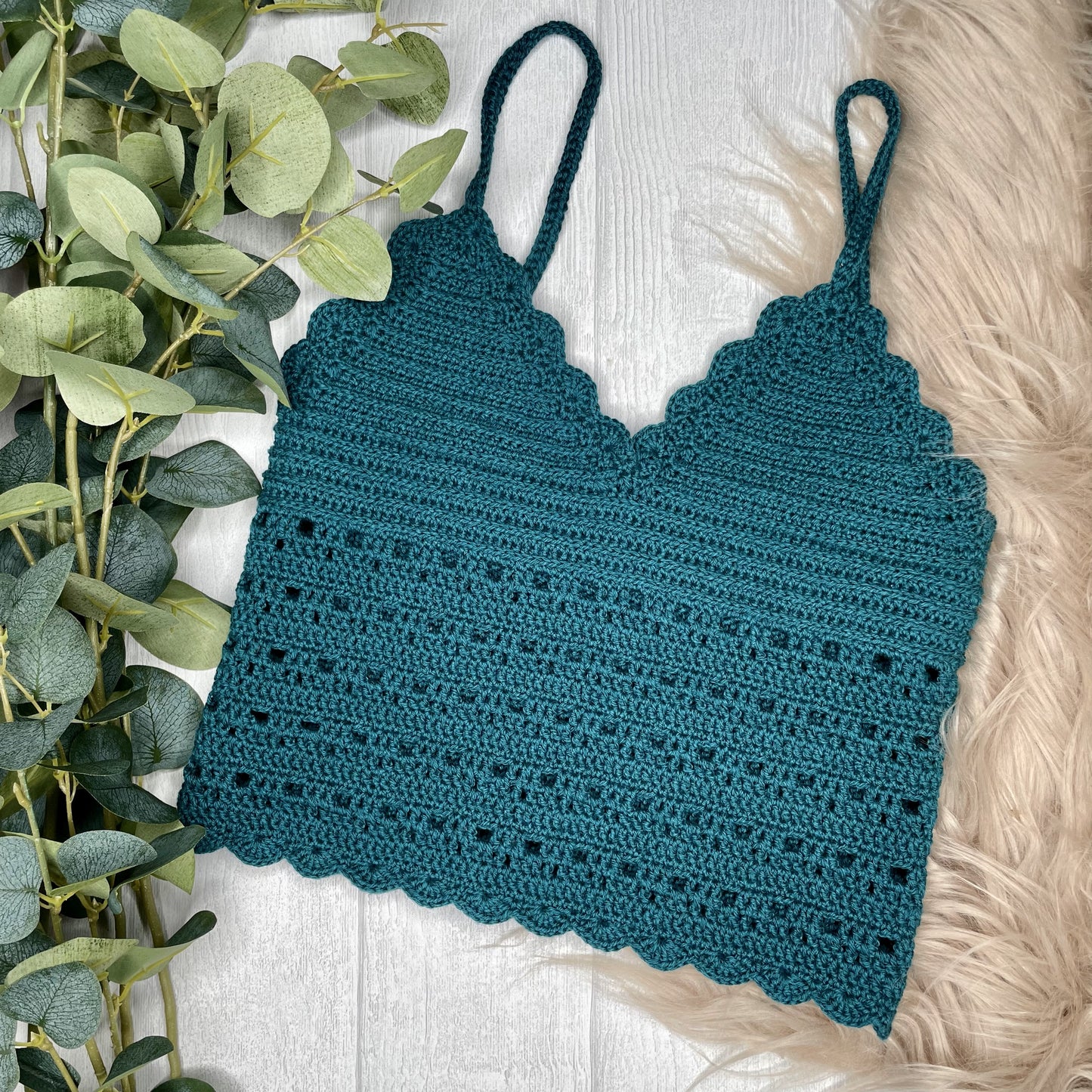 Crochet pattern Top Boho Summer // ENGLISH