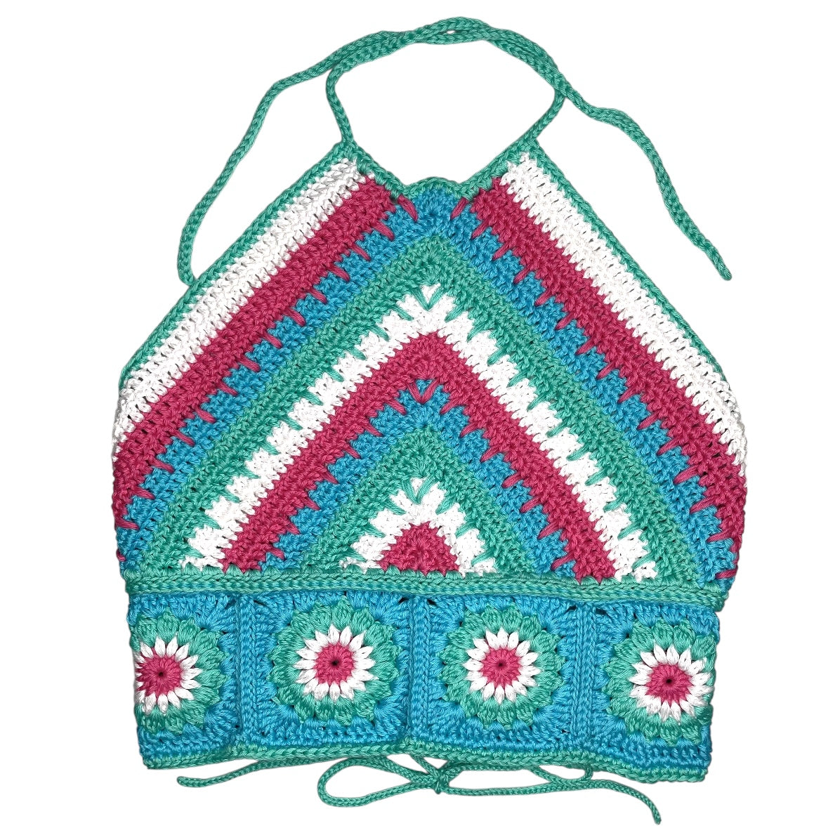 Crop Top Luna, Größe M // gehäkelt