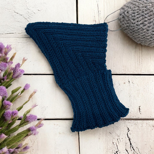 Balaclava Mütze, Größe 0-6 Monate // gestrickt