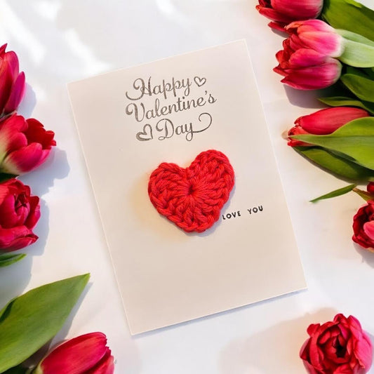 Postkarte „Happy Valentinesday“ zum Valentinstag