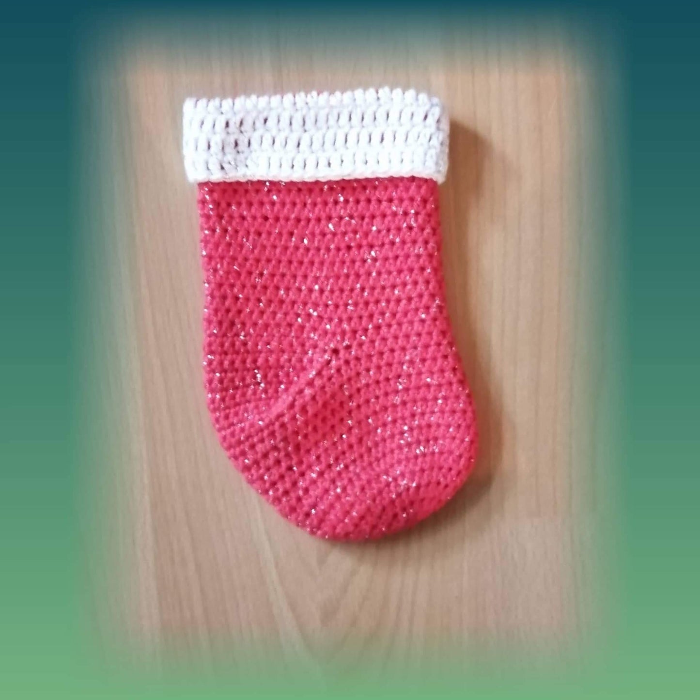 Crochet Pattern Christmas Stocking // ENGLISH