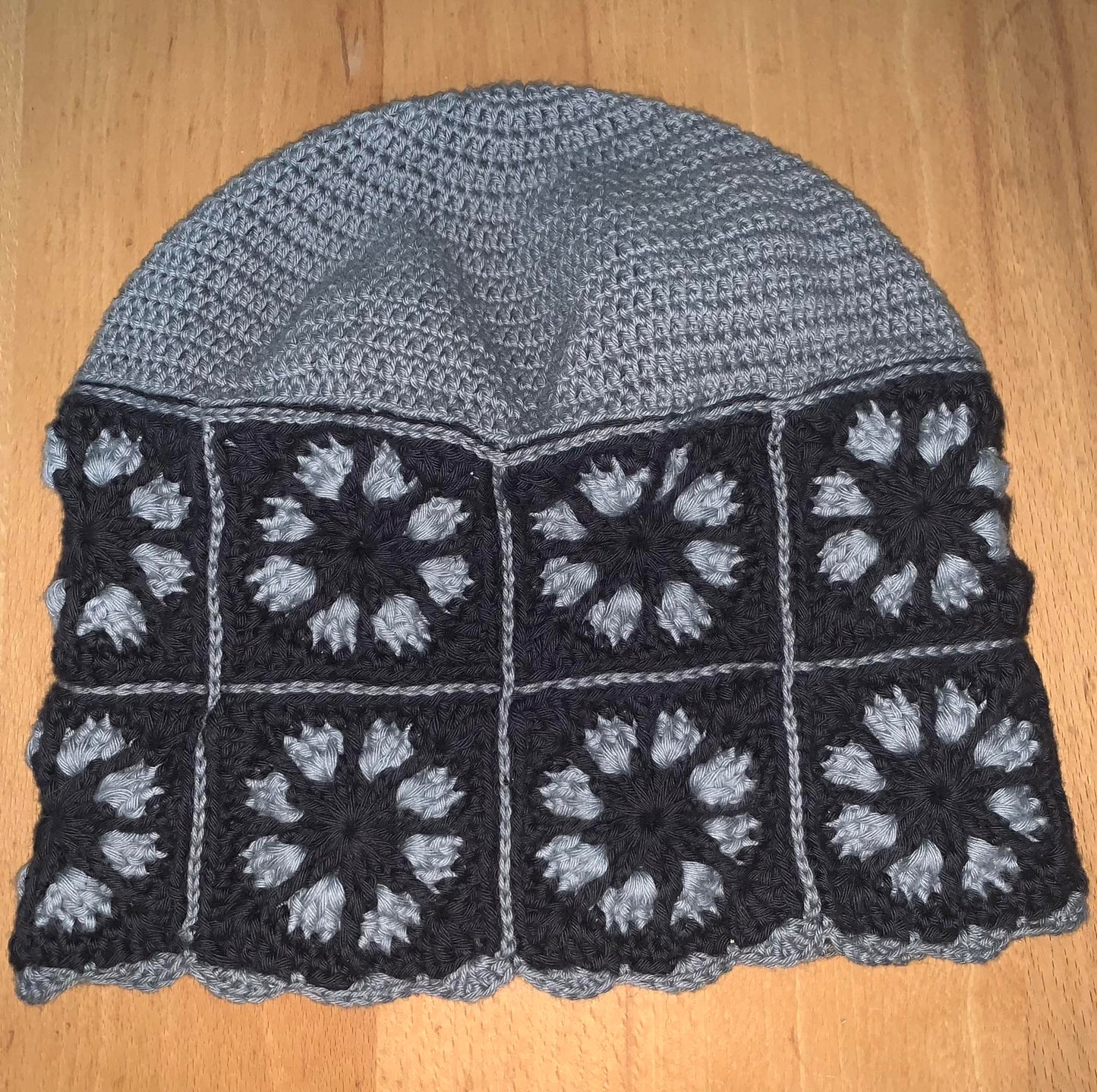 Häkelanleitung Mütze Granny Beanie // DEUTSCH