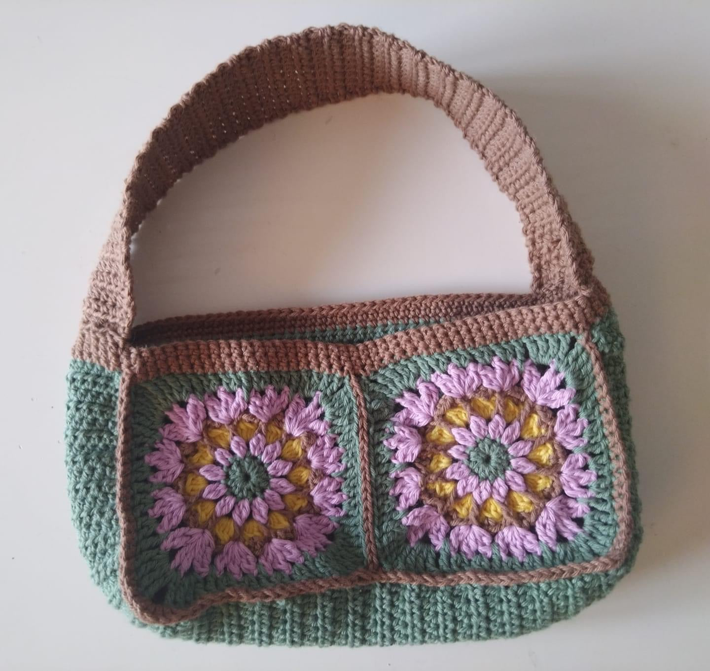 Häkelanleitung Tasche Granny Summer // DEUTSCH