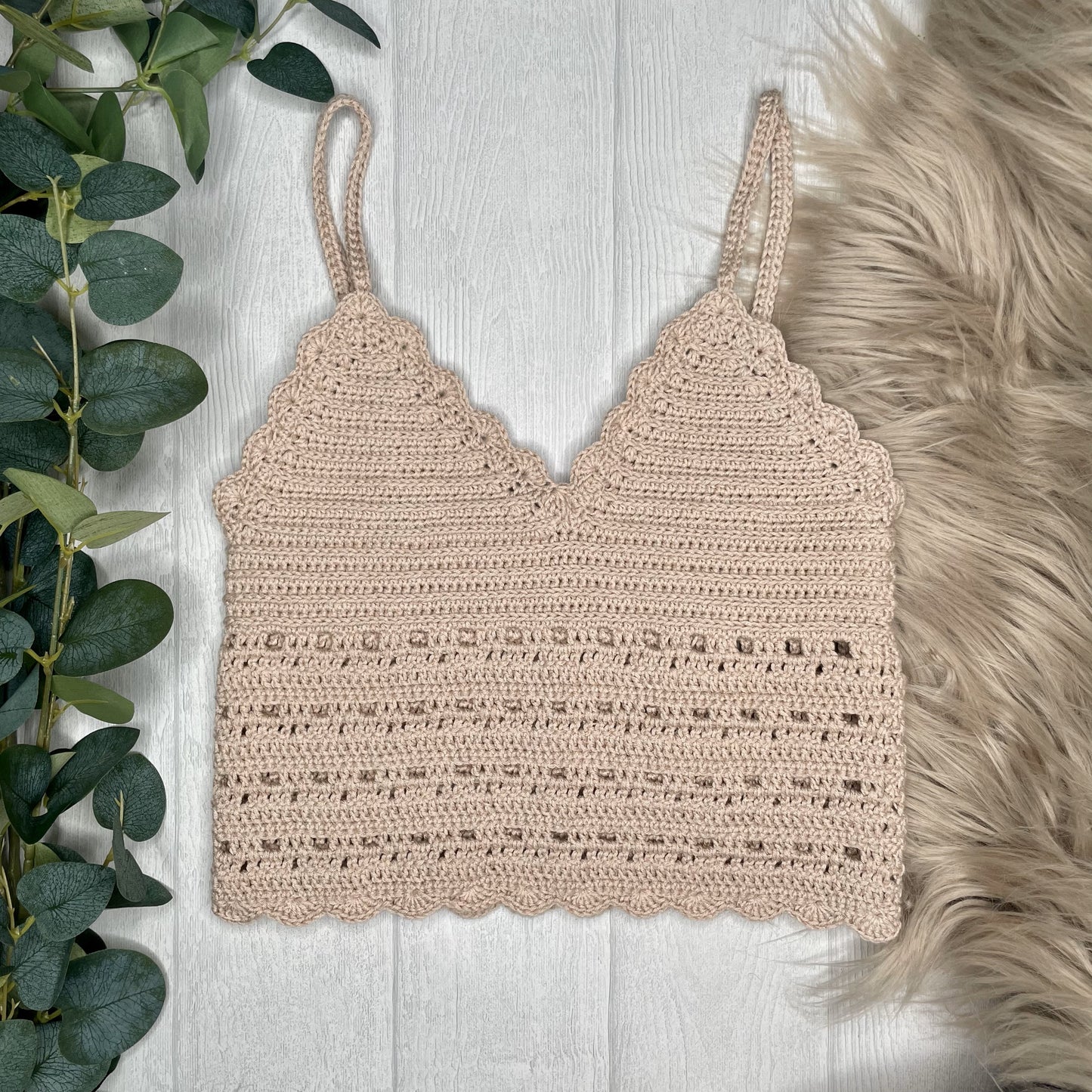 Crochet pattern Top Boho Summer // ENGLISH